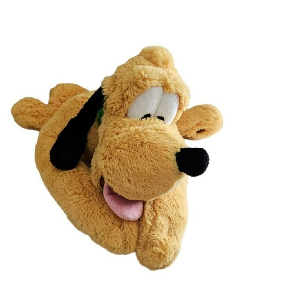 Disney Store Pluto Plush Stuffed Animal 16"  Genuine Exclusive Original